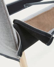 Load image into Gallery viewer, Dyla headboard with removable black cover for a bed up to 150 cm FSC Mix Credit - image 6
