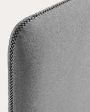 Load image into Gallery viewer, Dyla headboard with removable grey cover for a bed up to 160 cm - image 3