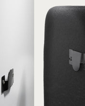 Load image into Gallery viewer, Dyla headboard with removable grey cover for a bed up to 160 cm - image 4
