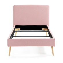 Load image into Gallery viewer, Dyla bed cover for a 90 x 190 cm mattress in pink - image 2