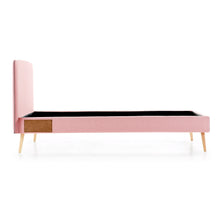 Load image into Gallery viewer, Dyla bed cover for a 90 x 190 cm mattress in pink - image 4