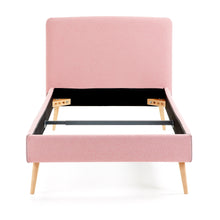 Load image into Gallery viewer, Dyla bed cover for a 90 x 190 cm mattress in pink - image 5