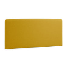Load image into Gallery viewer, Mustard Dyla headboard cover for a bed up to 150 cm - image 2