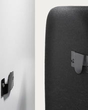 Load image into Gallery viewer, Mustard Dyla headboard cover for a bed up to 150 cm - image 4