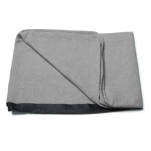 Load image into Gallery viewer, Grey Dyla headboard cover for a bed up to 160 cm