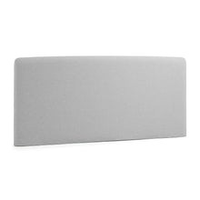 Load image into Gallery viewer, Grey Dyla headboard cover for a bed up to 160 cm - image 2