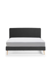 Load image into Gallery viewer, Dyla bed cover in black for a 160 x 200 cm mattress - image 2