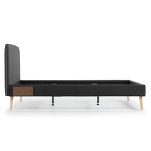 Load image into Gallery viewer, Dyla bed cover in black for a 160 x 200 cm mattress - image 4