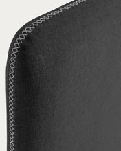 Load image into Gallery viewer, Dyla bed cover in black for a 160 x 200 cm mattress - image 9