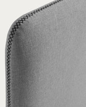Load image into Gallery viewer, Dyla bed cover in grey for a 160 x 200 cm mattress - image 8