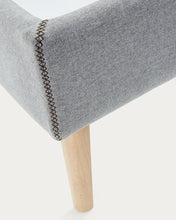 Load image into Gallery viewer, Dyla bed cover in grey for a 160 x 200 cm mattress - image 9