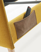 Load image into Gallery viewer, Dyla bed cover in mustard for a 160 x 200 cm mattress - image 9