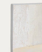 Load image into Gallery viewer, Pineda abstract canvas in white, 95 x 95 cm - image 6