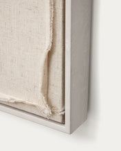 Load image into Gallery viewer, Maha white wall hanging with horizontal line 52 x 72 cm - image 7