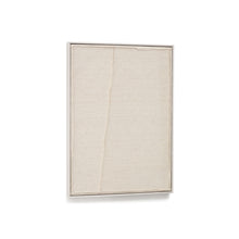 Load image into Gallery viewer, Maha white wall hanging with vertical line 52 x 72 cm