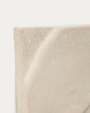 Load image into Gallery viewer, Mirta beige papier-mâché wall hanging 40 x 58 cm - image 5