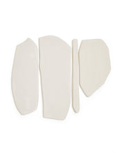 Load image into Gallery viewer, Siluna set of 4 wall panels in white papier-mâché - image 2