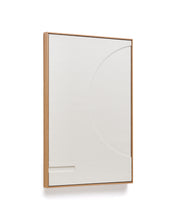 Load image into Gallery viewer, Sefri picture with circular geometric shapes in white 60 x 90 cm - image 2