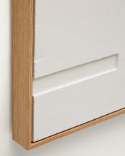 Load image into Gallery viewer, Sefri picture with circular geometric shapes in white 60 x 90 cm - image 5