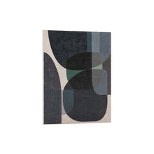 Load image into Gallery viewer, Nemsa blue and green abstract canvas, 100 x 80 cm
