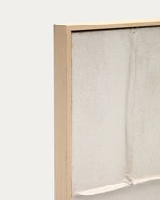 Load image into Gallery viewer, Klis white linen picture with geometric shapes, 120 x 200 cm - image 6