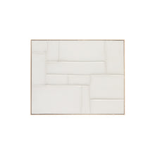 Load image into Gallery viewer, Klis white linen picture with geometric shapes, 80 x 100 cm - image 3