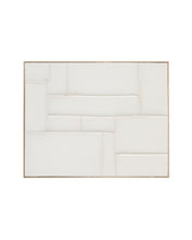 Load image into Gallery viewer, Klis white linen picture with geometric shapes, 80 x 100 cm - image 4
