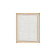 Load image into Gallery viewer, Annia white, papier mâché picture, 90 x 70 cm