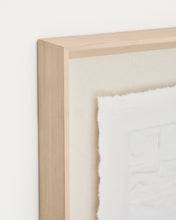 Load image into Gallery viewer, Annia white, papier mâché picture, 90 x 70 cm - image 11