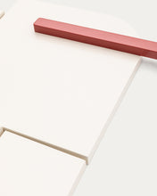 Load image into Gallery viewer, Danei white and red wall panel, 65 x 60 cm - image 3