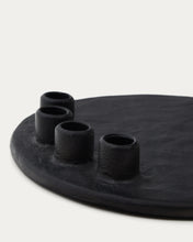 Load image into Gallery viewer, Nuvro black aluminium candle holder - image 2