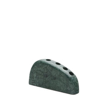 Load image into Gallery viewer, Signe large, green marble candlestick, 10 cm