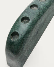 Load image into Gallery viewer, Signe large, green marble candlestick, 10 cm - image 5