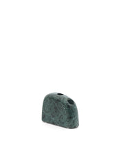 Load image into Gallery viewer, Signe medium-sized, green marble candlestick, 10 cm