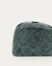 Load image into Gallery viewer, Signe medium-sized, green marble candlestick, 10 cm - image 5