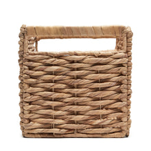 Load image into Gallery viewer, Words basket made from natural fibres with a natural finish - image 3