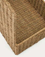 Load image into Gallery viewer, Tossa set of 2 natural fiber baskets with lids, 55 x 36 cm / 60 x 40 cm - image 6