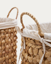 Load image into Gallery viewer, Tressa Set of 2 Natural Fibre Clothes Baskets 50cm / 60cm - image 3