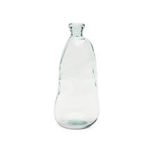 Load image into Gallery viewer, Brenna vase in 100% recycled transparent glass, 51 cm