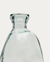 Load image into Gallery viewer, Brenna vase in 100% recycled transparent glass, 51 cm - image 5