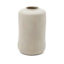 Load image into Gallery viewer, Serina papier mâché vase in white 34 cm