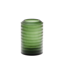 Load image into Gallery viewer, Bunce green, recycled-glass vase, 25 cm - image 2