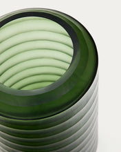 Load image into Gallery viewer, Bunce green, recycled-glass vase, 25 cm - image 4