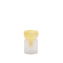 Load image into Gallery viewer, Kelse transparent and orange glass vase, 30.5 cm