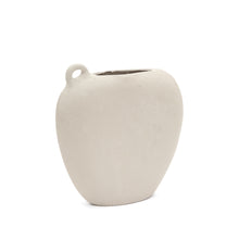 Load image into Gallery viewer, Neti white, papier mâché vase, 37 cm