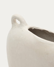 Load image into Gallery viewer, Neti white, papier mâché vase, 37 cm - image 4