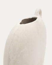 Load image into Gallery viewer, Neti white, papier mâché vase, 37 cm - image 5