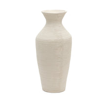 Load image into Gallery viewer, Pria white, papier mâché vase, 72 cm