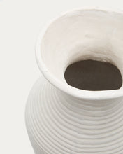 Load image into Gallery viewer, Pria white, papier mâché vase, 72 cm - image 7