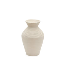 Load image into Gallery viewer, Pria white, papier mâché vase, 51 cm
